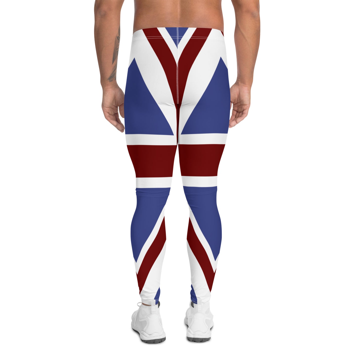 Union Jack Flag - Third Leg Men's Leggings