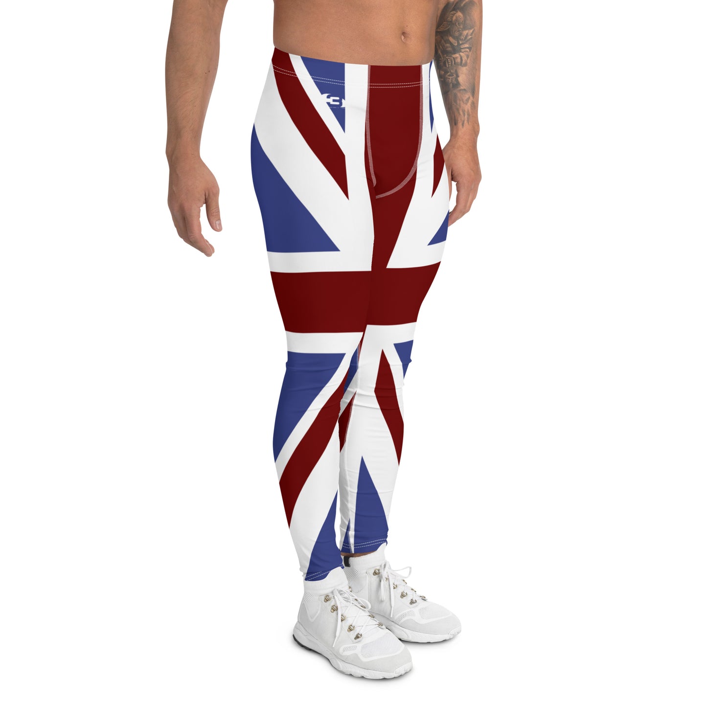 Union Jack Flag - Third Leg Men's Leggings