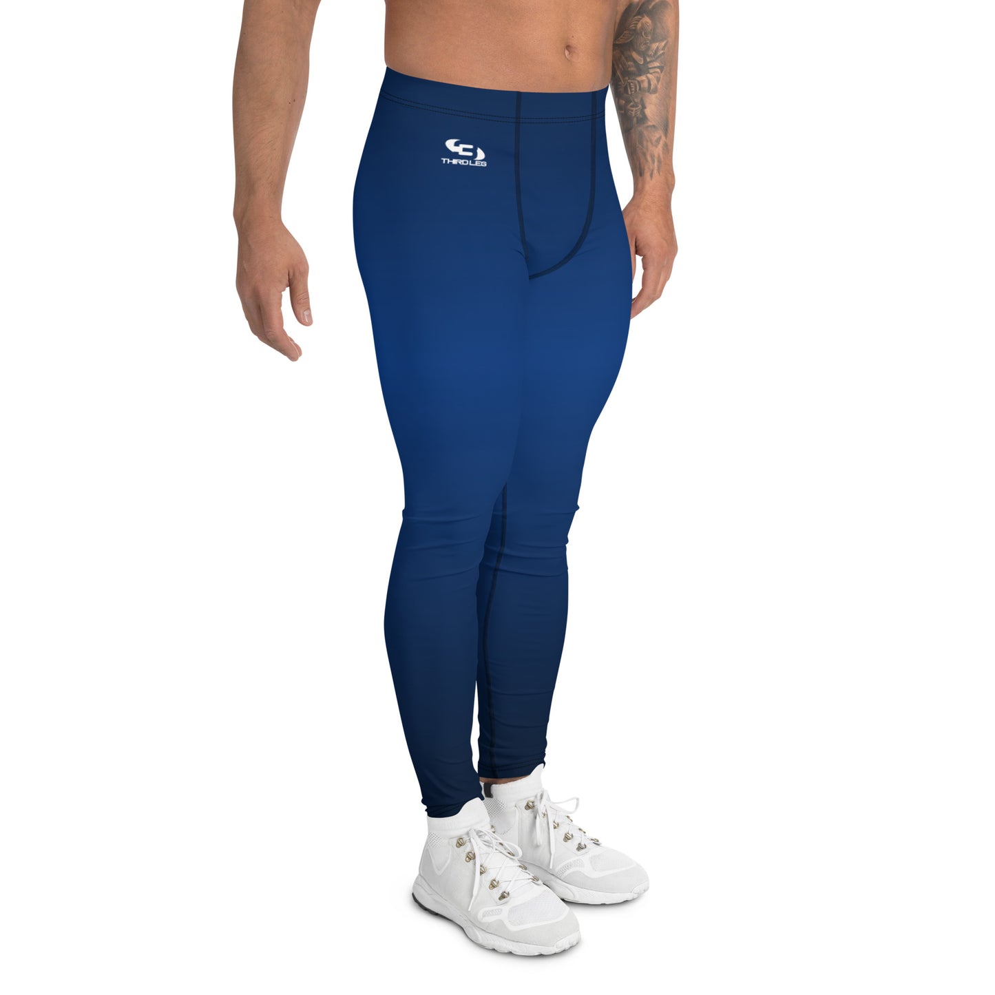 Blue Da Ba Dee Da Ba Thigh - Third Leg Men's Leggings